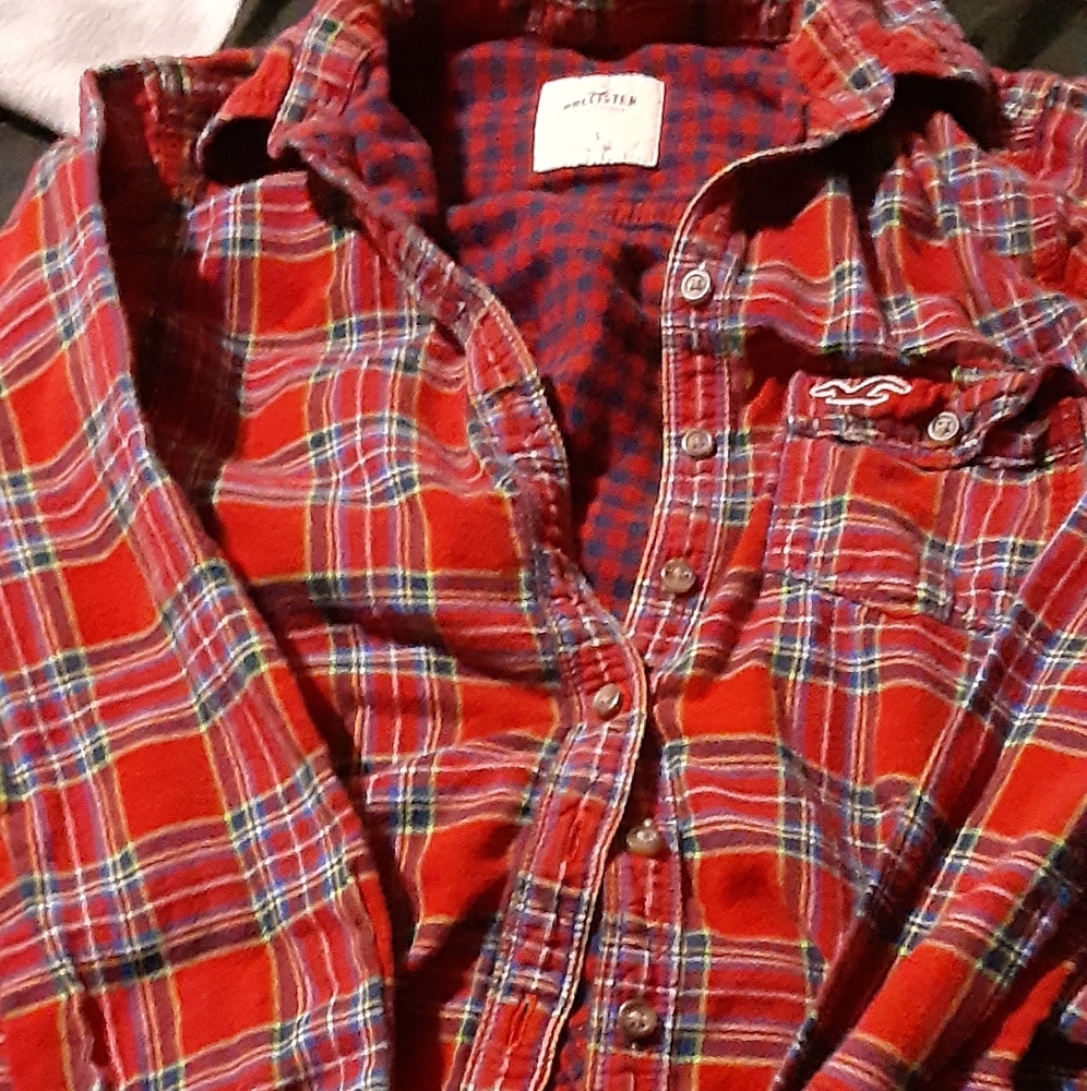 Hollister flannel shirt